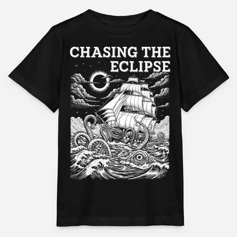 Solformørkelse Eventyr - Stanley/Stella T-shirt MINI CREATOR til børn - sort