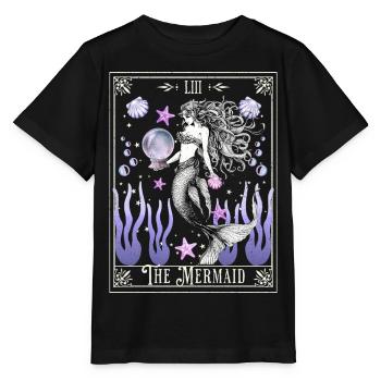 Das Mystische Tarot der Meerjungfrau - Stanley/Stella Kinder T-Shirt MINI CREATOR  - Schwarz - Vorne - Mikhail (115cm)