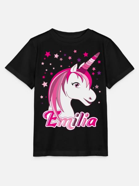 Emilia, Mädchenname, Lieblingsname - Stanley/Stella Kinder T-Shirt MINI CREATOR - Schwarz