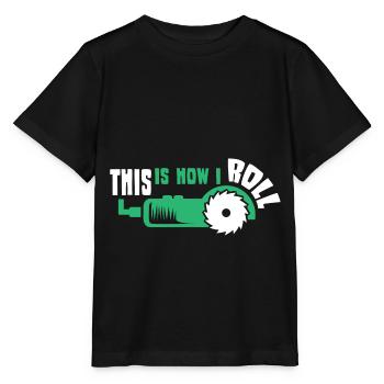 Carpenter Carpenter Carpenter Craft Journeyman - Stanley/Stella MINI CREATOR Kids’ T-Shirt - black - Front - Mikhail (115cm)