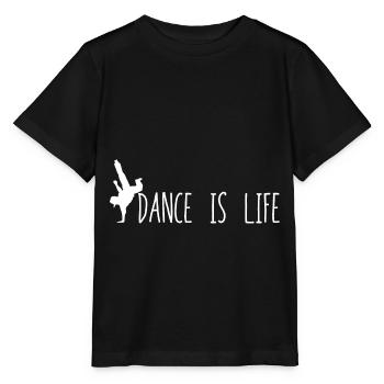 Tanzen Lebensstil - Stanley/Stella Kinder T-Shirt MINI CREATOR  - Schwarz - Vorne - Mikhail (115cm)