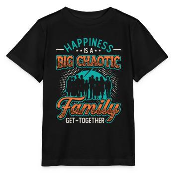 Matching outfit for the family group. - Stanley/Stella MINI CREATOR Kids’ T-Shirt - black - Front - Mikhail (115cm)
