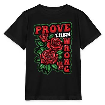 Beweisen Sie Ihnen Das Gegenteil Starke Frauen - Stanley/Stella Kinder T-Shirt MINI CREATOR  - Schwarz - Vorne - Mikhail (115cm)