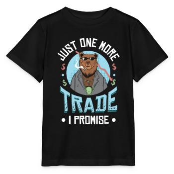 Plus qu’un seul échange que je promets - T-shirt bio MINI CREATOR Stanley/Stella Enfant - noir - Devant - Mikhail (115cm)