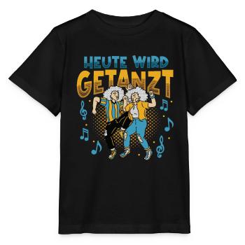Heute Wird Getanzt, Thema Tanzen - Stanley/Stella Kinder T-Shirt MINI CREATOR  - Schwarz - Vorne - Mikhail (115cm)