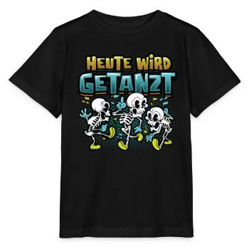 Heute Wird Getanzt, Thema Tanzen - Stanley/Stella Kinder T-Shirt MINI CREATOR  - Schwarz - Vorne - Mikhail (115cm)