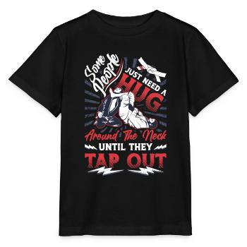 Umarmung Um Den Hals, Jiu Jitsu - Stanley/Stella Kinder T-Shirt MINI CREATOR  - Schwarz - Vorne - Mikhail (115cm)