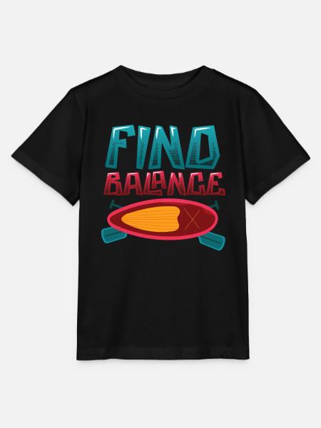 Balance Finden - Stanley/Stella Kinder T-Shirt MINI CREATOR - Schwarz