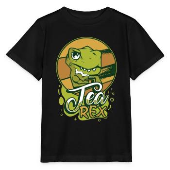 Tea Expert Tea Drinker Tea Addict Tea Enthusiast - Stanley/Stella MINI CREATOR Kids’ T-Shirt - black - Front - Mikhail (115cm)