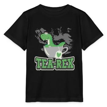 Tea Expert Tea Drinker Tea Addict Tea Enthusiast - Stanley/Stella MINI CREATOR Kids’ T-Shirt - black - Front - Mikhail (115cm)