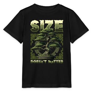 Bonsai Anbauen Kleiner Japanischer Bonsaibaum - Stanley/Stella Kinder T-Shirt MINI CREATOR  - Schwarz - Vorne - Mikhail (115cm)