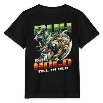 Financial Freedom Actions Investisseur Marché boursier - T-shirt bio MINI CREATOR Stanley/Stella Enfant - noir - Devant - Mikhail (115cm)