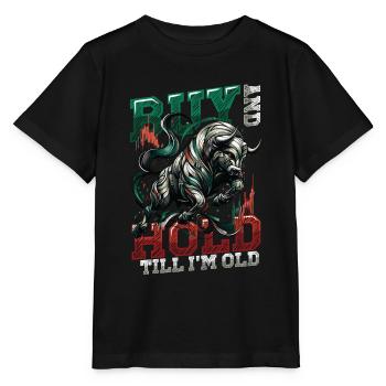 Financial Freedom Actions Investisseur Marché boursier - T-shirt bio MINI CREATOR Stanley/Stella Enfant - noir - Devant - Mikhail (115cm)