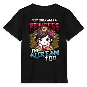 Mädchen Koreanische Herkunft Südkorea - Stanley/Stella Kinder T-Shirt MINI CREATOR  - Schwarz - Vorne - Mikhail (115cm)