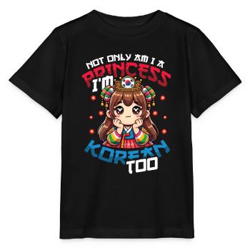 Mädchen Koreanische Herkunft Südkorea - Stanley/Stella Kinder T-Shirt MINI CREATOR  - Schwarz - Vorne - Mikhail (115cm)