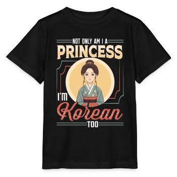 Mädchen Koreanische Herkunft Südkorea - Stanley/Stella Kinder T-Shirt MINI CREATOR  - Schwarz - Vorne - Mikhail (115cm)