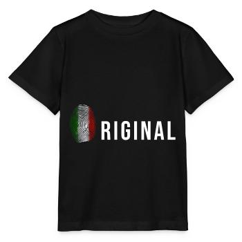 Italy original italy - Stanley/Stella MINI CREATOR Kids’ T-Shirt - black - Front - Mikhail (115cm)