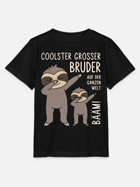 Coolster großer Bruder auf der ganzen Welt Bääm - Stanley/Stella Kinder T-Shirt MINI CREATOR - Schwarz