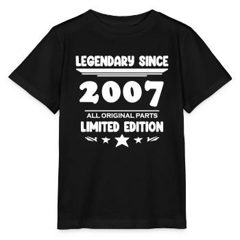 2007 - Year of construction 2007 - Vintage 2007 - Stanley/Stella MINI CREATOR Kids’ T-Shirt - black - Front - Mikhail (115cm)