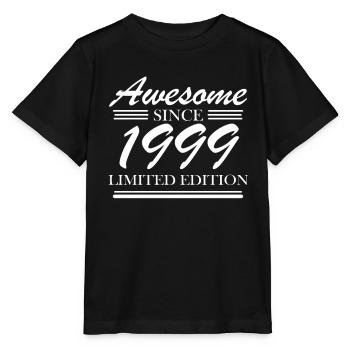 1999 - Né en 1999 - Fantastique depuis 1999 - T-shirt bio MINI CREATOR Stanley/Stella Enfant - noir - Devant - Mikhail (115cm)
