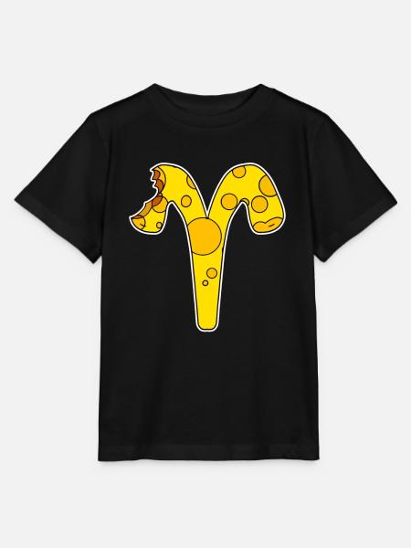 Sternzeichen Widder Symbol - Stanley/Stella Kinder T-Shirt MINI CREATOR - Schwarz