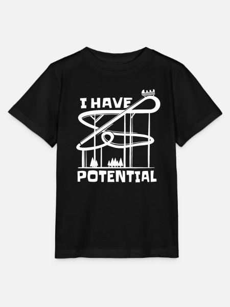 Physik Physiker - Stanley/Stella Kinder T-Shirt MINI CREATOR  - Schwarz