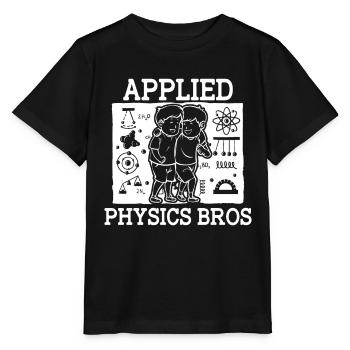 Physik Physiker - Stanley/Stella Kinder T-Shirt MINI CREATOR  - Schwarz - Vorne - Mikhail (115cm)