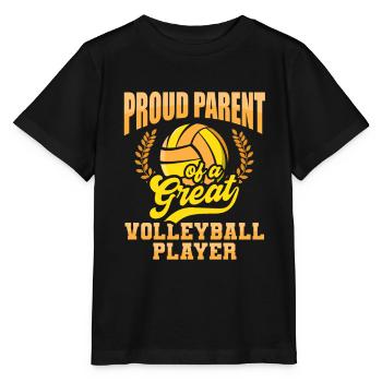 Volleyball Beach Volleyball - Stanley/Stella MINI CREATOR Kids’ T-Shirt - black - Front - Mikhail (115cm)