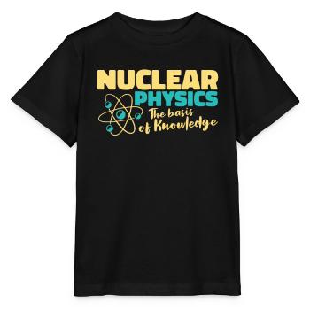 Physik Physiker - Stanley/Stella Kinder T-Shirt MINI CREATOR  - Schwarz - Vorne - Mikhail (115cm)