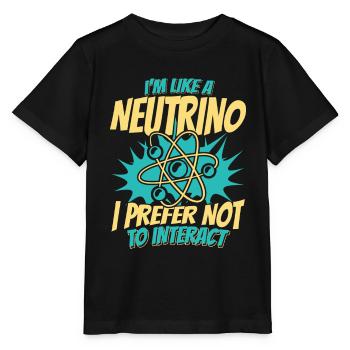 Physicien physicien - T-shirt bio MINI CREATOR Stanley/Stella Enfant - noir - Devant - Mikhail (115cm)