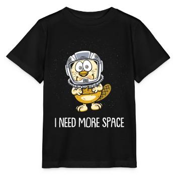 Biber - Stanley/Stella Kinder T-Shirt MINI CREATOR  - Schwarz - Vorne - Mikhail (115cm)