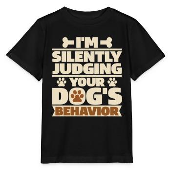Dresseur de chiens Dresseur de chiens - T-shirt bio MINI CREATOR Stanley/Stella Enfant - noir - Devant - Mikhail (115cm)