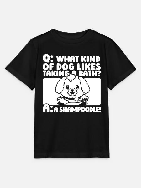 Hundetrainer Hundetrainer - Stanley/Stella Kinder T-Shirt MINI CREATOR  - Schwarz