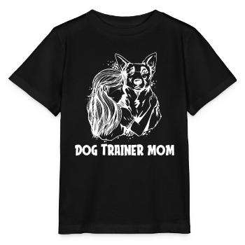 Hundetrainer Hundetrainer - Stanley/Stella Kinder T-Shirt MINI CREATOR  - Schwarz - Vorne - Mikhail (115cm)