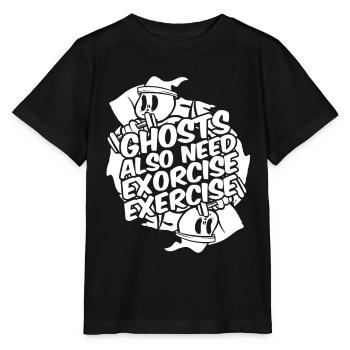 Halloween Komisch - Stanley/Stella Kinder T-Shirt MINI CREATOR  - Schwarz - Vorne - Mikhail (115cm)
