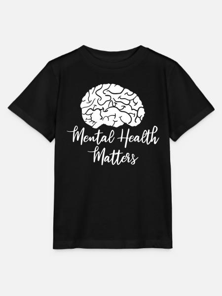 Krankenschwester Gehirn Mental Health Matters - Stanley/Stella Kinder T-Shirt MINI CREATOR - Schwarz