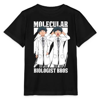 Biologiste Biologiste moléculaire - T-shirt bio MINI CREATOR Stanley/Stella Enfant - noir - Devant - Mikhail (115cm)