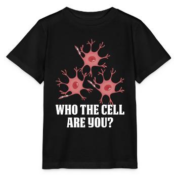 Biologiste Biologiste Cellulaire Biologiste moléculaire - T-shirt bio MINI CREATOR Stanley/Stella Enfant - noir - Devant - Mikhail (115cm)
