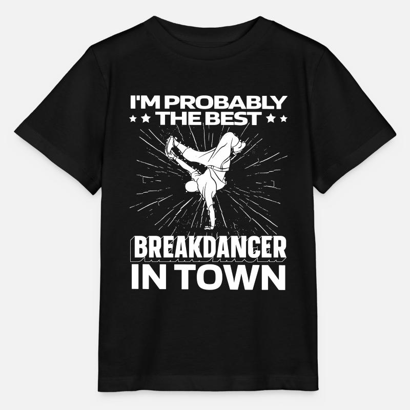 Breakdance Breakdancer Breakdance Drôle - T-shirt bio MINI CREATOR Stanley/Stella Enfant - noir