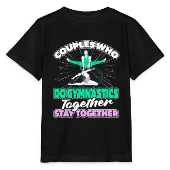Rsg Gymnastics Sports Couple - Stanley/Stella MINI CREATOR Kids’ T-Shirt - black - Front - Mikhail (115cm)