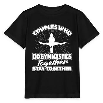 Rsg Gymnastique Sports Couple - T-shirt bio MINI CREATOR Stanley/Stella Enfant - noir - Devant - Mikhail (115cm)