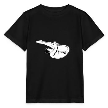 Plongeurs plongeurs - T-shirt bio MINI CREATOR Stanley/Stella Enfant - noir - Devant - Mikhail (115cm)