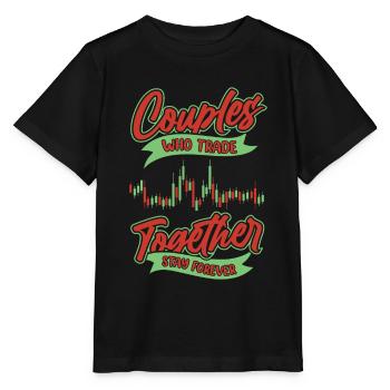 Paire Day Trading Day Trader - T-shirt bio MINI CREATOR Stanley/Stella Enfant - noir - Devant - Mikhail (115cm)