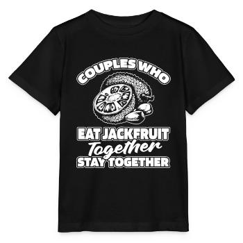 Jackfruit Pair - Stanley/Stella MINI CREATOR Kids’ T-Shirt - black - Front - Mikhail (115cm)