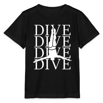 Plongeurs plongeurs - T-shirt bio MINI CREATOR Stanley/Stella Enfant - noir - Devant - Mikhail (115cm)