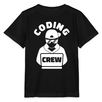 Entwickler Coder Programmierer Besatzung - Stanley/Stella Kinder T-Shirt MINI CREATOR  - Schwarz - Vorne - Mikhail (115cm)