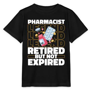 Apotheke Apotheker Im Ruhestand - Stanley/Stella Kinder T-Shirt MINI CREATOR  - Schwarz - Vorne - Mikhail (115cm)