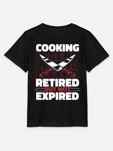 Koch Kochen Im Ruhestand - Stanley/Stella Kinder T-Shirt MINI CREATOR  - Schwarz
