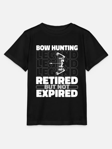 Bogenjagd Bogenjäger Im Ruhestand - Stanley/Stella Kinder T-Shirt MINI CREATOR  - Schwarz