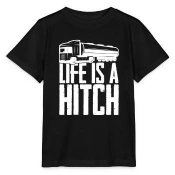 Oil Field Oil Rig Towbar - Stanley/Stella MINI CREATOR Kids’ T-Shirt - black - Front - Mikhail (115cm)